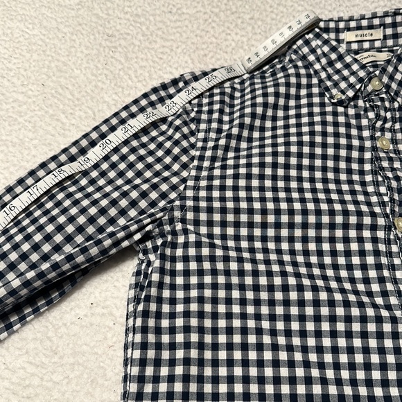 2 Abercrombie Kids Boys Checked Button-Ups, GUC, Size XL 15/16 (AK Sizing) - Picture 8 of 15